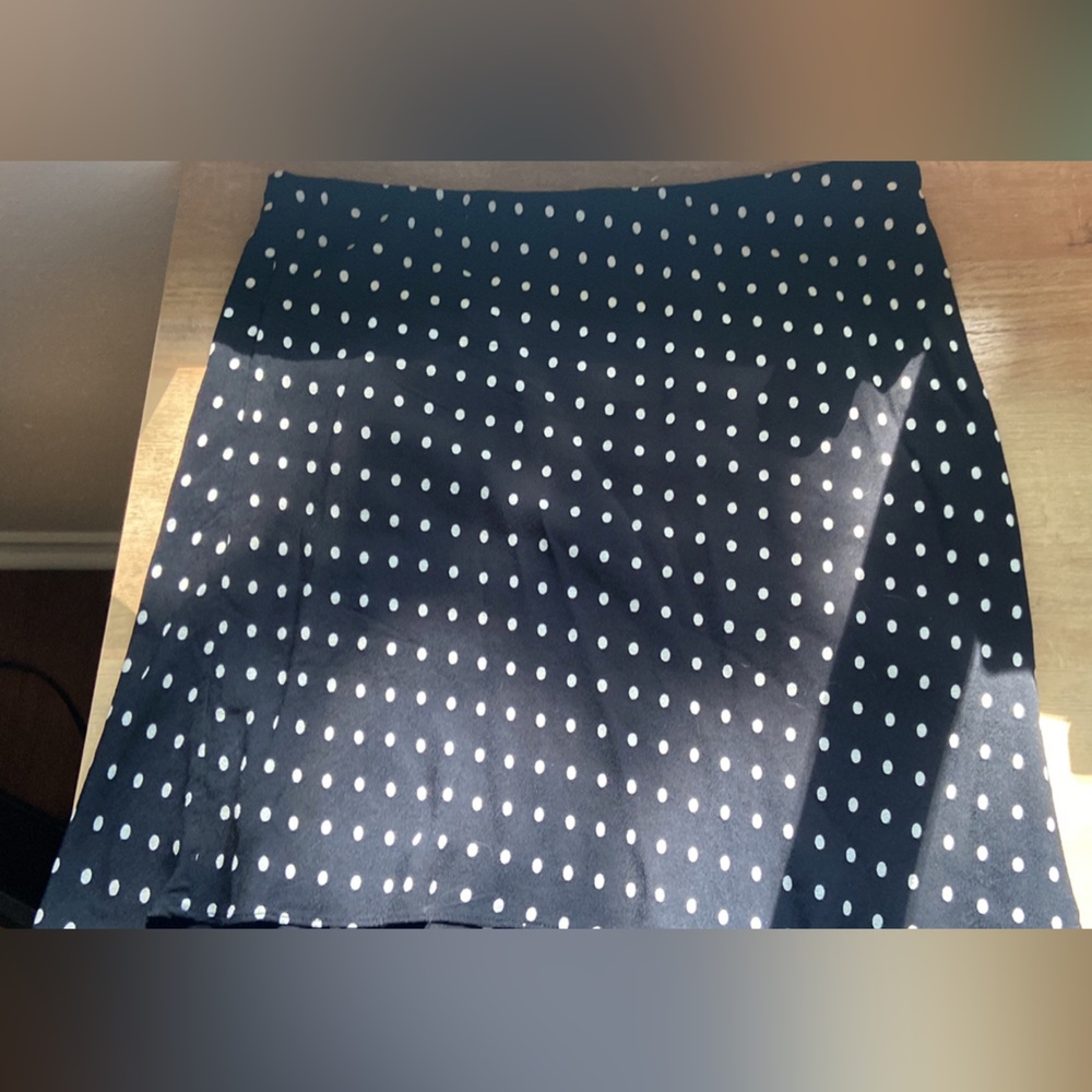 Madewell Polka Dot Mini Skirt